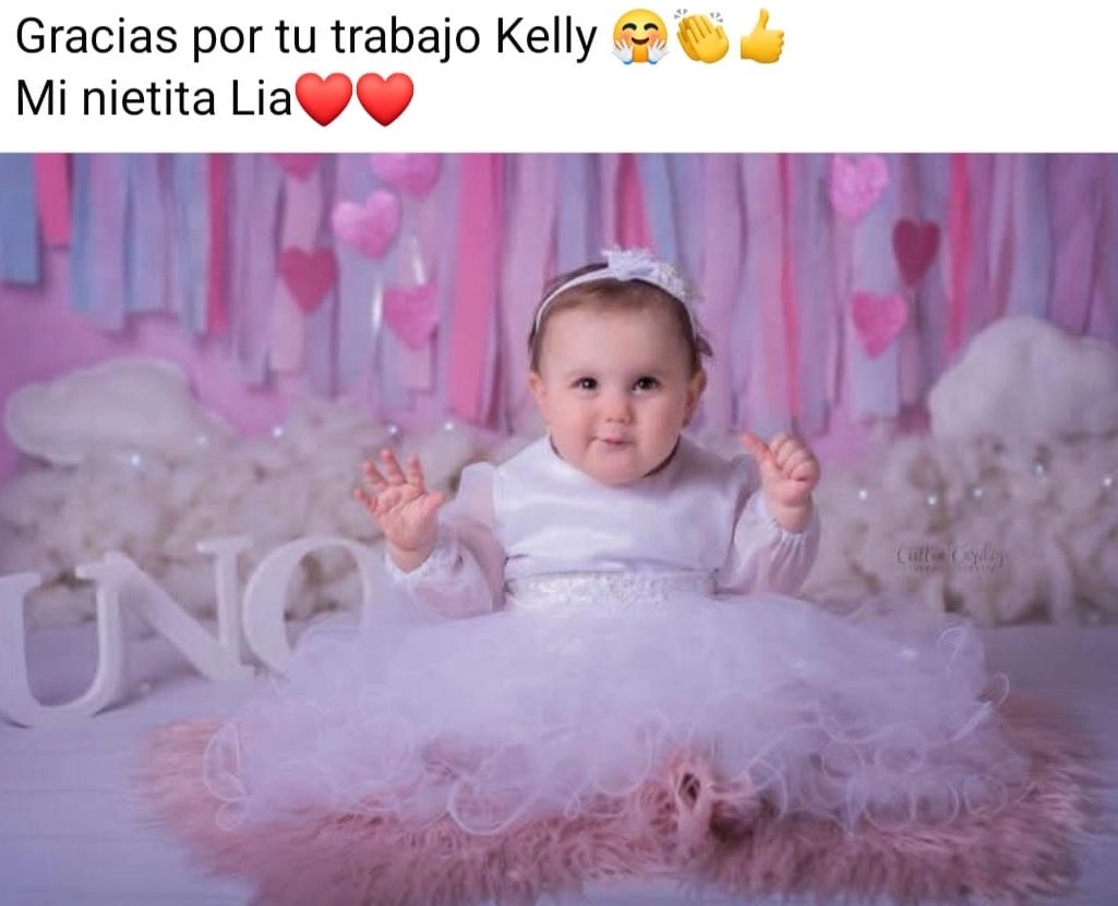Mensaje de agradecimiento de una clienta de Kelly Colombo, imagen 18