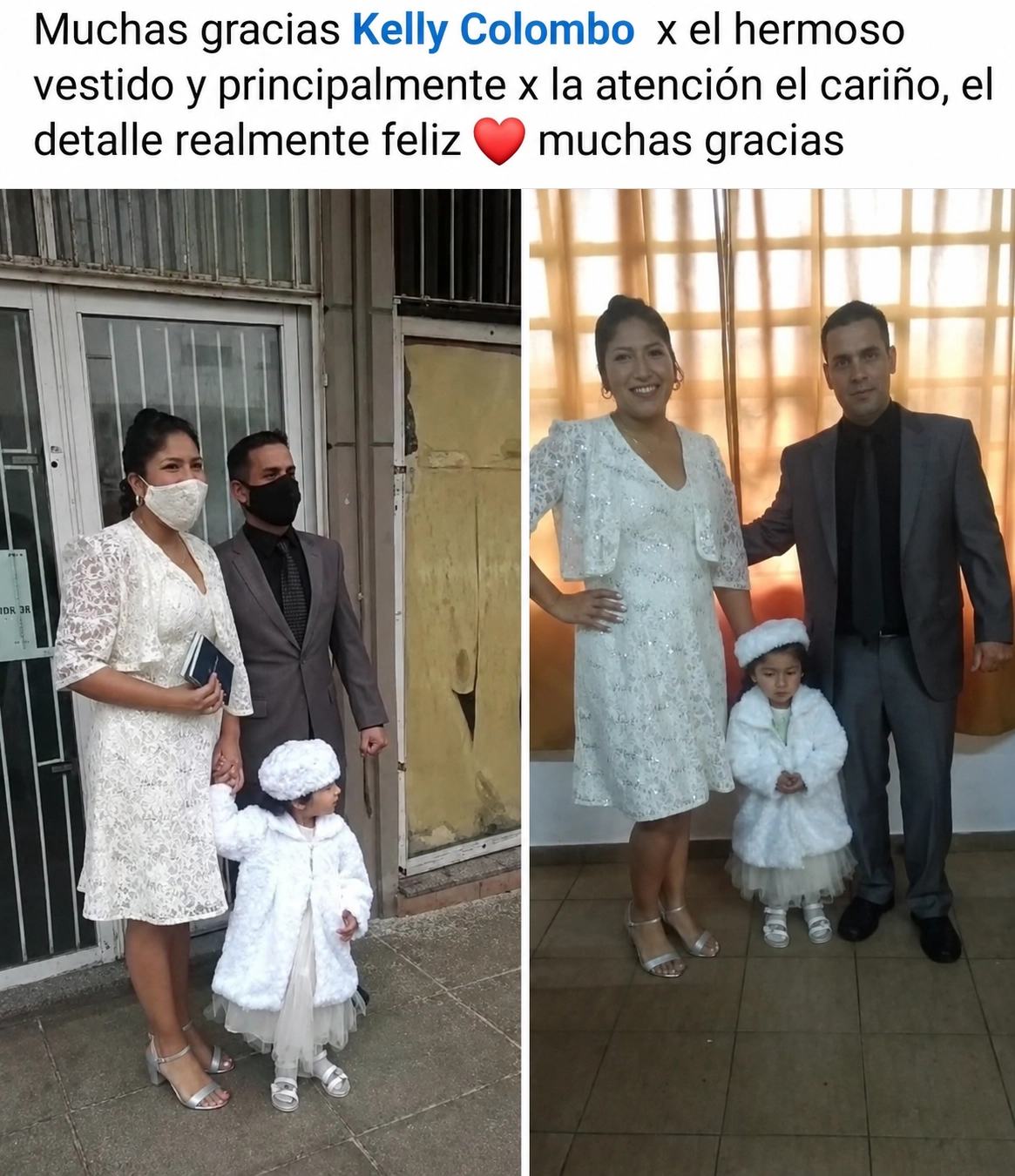Mensaje de agradecimiento de una clienta de Kelly Colombo, imagen 23