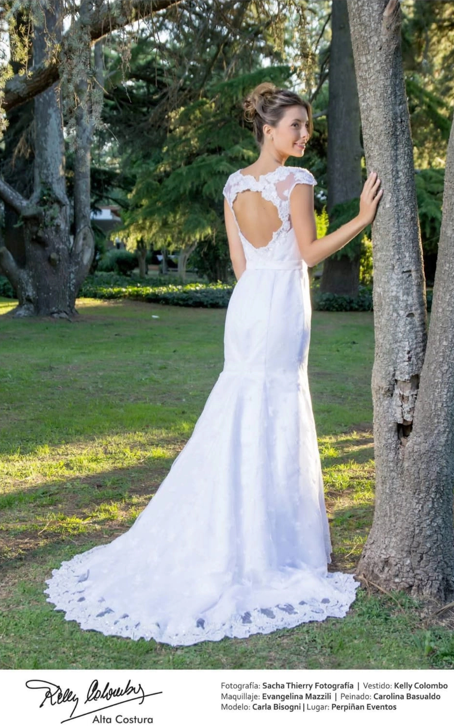 Vestido confeccionado a medida por Kelly Colombo, foto 9